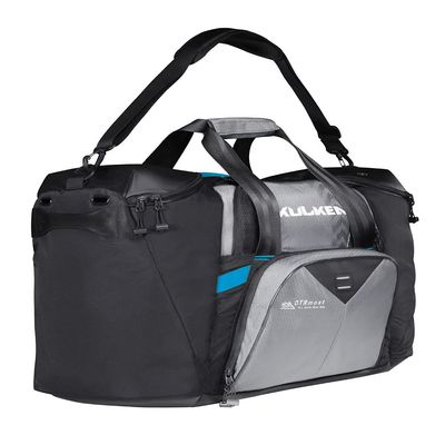 KULKEA OTRmost Cycle Gear Bag (Gravel Grey-Black-Electric Blue)