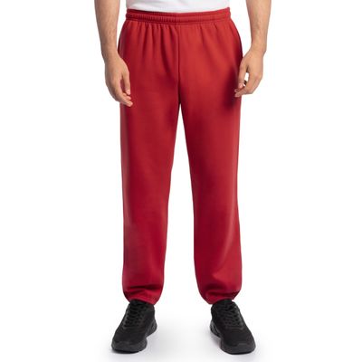 Fruit of the Loom Men's Eversoft Fleece Sweatpants & Joggers, Sweatpants-Red, 3X-Large