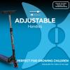 Hover-1 Nano Kick Scooter for Kids (5+ Year Old) | Features Lean-to-Turn Axle, Solid PU Tires & Slim-Design, 110 LB Max Weight, Safe for Kids, Black view 4