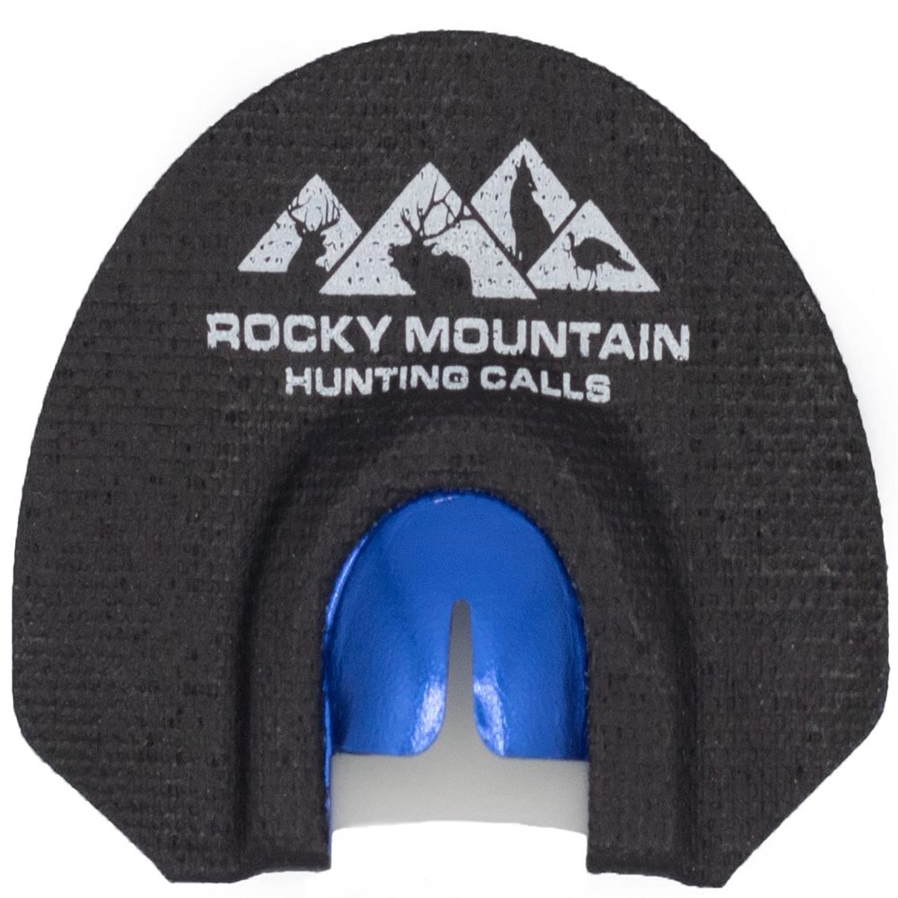 Rocky Mountain Hunting Calls 108 Tone Slot Technology Series Rock Star 2.0 Elk Diaphragm Call, High Profile, Black
