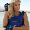 Jettribe RS-25 Customizable 25th Anniversary Edition Side-Entry Jet Ski Life Vest: Mens PWC Performance Impact Jacket for Racing and Freestyle  Competition Series with Integrated Chest Plate- -Blue view 3