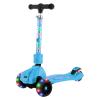 Hover-1 Ziggy Folding Kick Scooter for Kids (5+ Year Old) | Features Lean-to-Turn Axle, Solid PU Tires & Slim-Design, 110 LB Max Load Capacity, Safe, Blue view 1