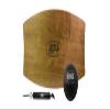 The Skill Board Mini - Wooden Balance Board - Travel-Size Balance Trainer for Beginners, All Sports, Gym, Standing Desk - Incl. Fitness Ball, Ball Pump view 1