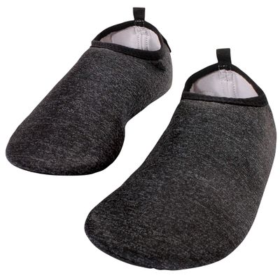 Hudson Baby Unisex-Child Water Shoes for Sports, Yoga, Beach and Outdoors, Kids and Adult-Heather Charcoal, 30-31/12-13 Little Kids