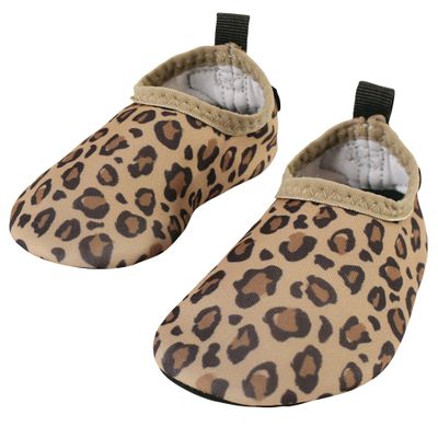 Hudson Baby Baby, Kids and Adult Water Shoes for Sports, Yoga, Beach and Outdoors, Baby and Toddler Leopard, 0-6M/1-2 Infant