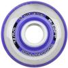 Labeda Millennium Gripper Roller Hockey Wheels + Hybrid Ceramic Bearings Purple X-Soft 74A 76mm view 2