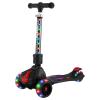 Hover-1 Ziggy Folding Kick Scooter for Kids (5+ Year Old) | Features Lean-to-Turn Axle, Solid PU Tires & Slim-Design, 110 LB Max Load Capacity, Safe, Black view 1