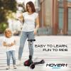 Hover-1 Ziggy Folding Kick Scooter for Kids (5+ Year Old) | Features Lean-to-Turn Axle, Solid PU Tires & Slim-Design, 110 LB Max Load Capacity, Safe, Black view 4