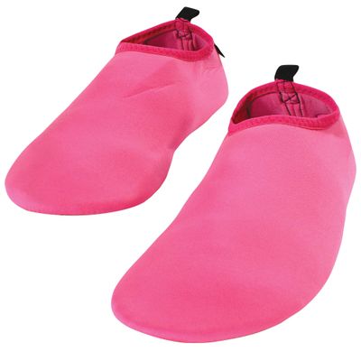 Hudson Baby Baby, Kids and Adult Water Shoes for Sports, Yoga, Beach and Outdoors, Kids and Adult Solid Hot Pink, 28-29/11 Little Kids