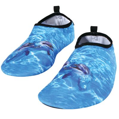 Hudson Baby Unisex-Child Water Shoes for Sports, Yoga, Beach and Outdoors, Kids and Adult-Dolphins, 42-43/9-Womens/8-Mens