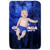 College Covers Everything Comfy Gonzaga Bulldogs Color Swept Soft Throw Blanket, 30" x 40" view 3