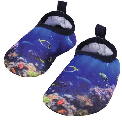 Hudson Baby Baby, Kids and Adult Water Shoes for Sports, Yoga, Beach and Outdoors, Baby and Toddler Coral Reef, 0-6M/1-2 Infant