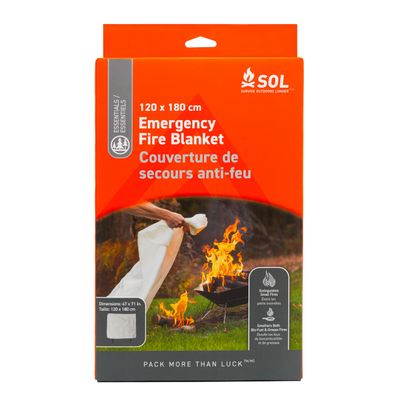 S.O.L. Survive Outdoors Longer Emergency Fire Safe Fire Blanket