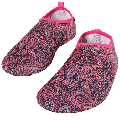 Hudson Baby Unisex-Child Water Shoes for Sports, Yoga, Beach and Outdoors, Kids and Adult-Paisley Punch, 28-29/11 Little Kids