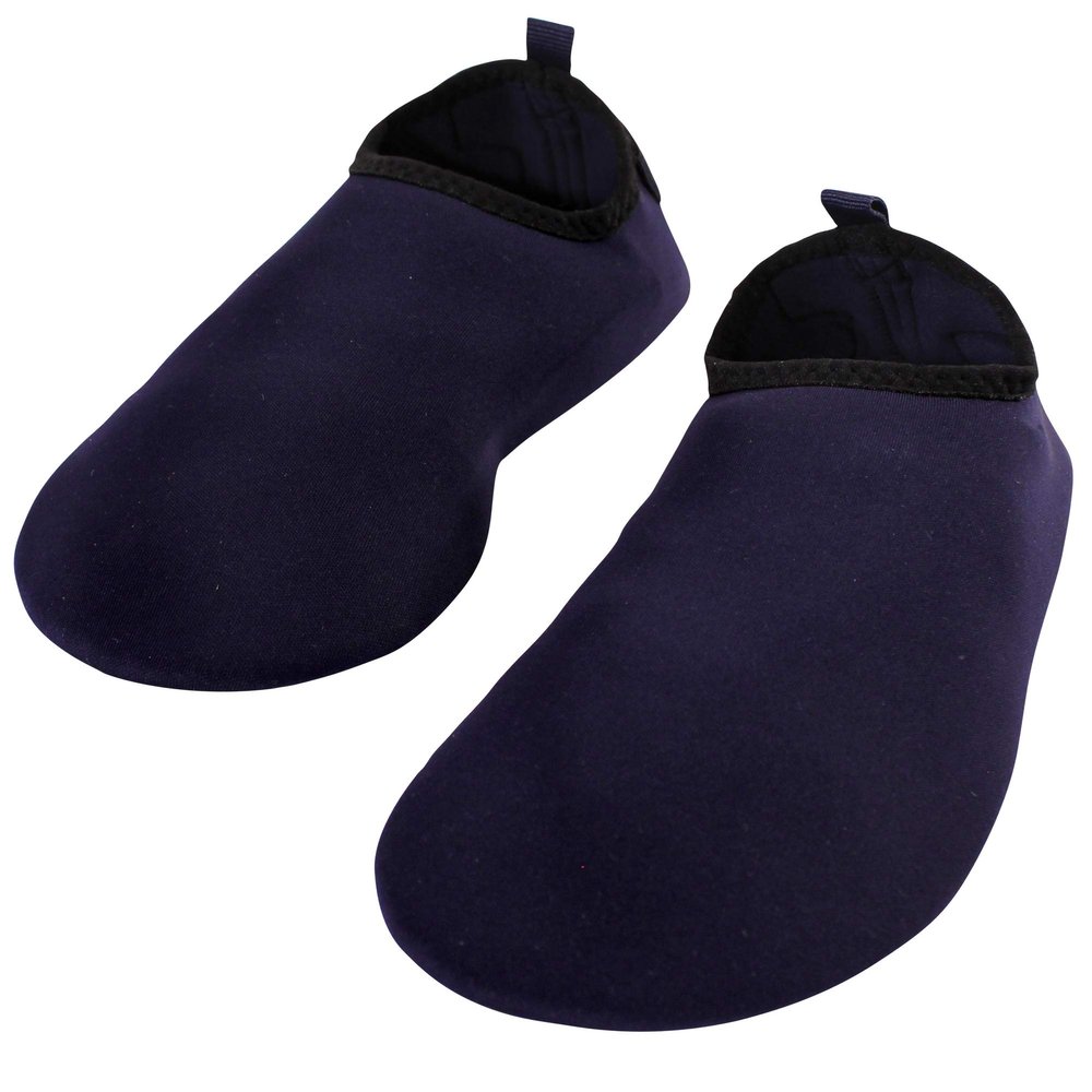 Hudson Baby Baby, Kids and Adult Water Shoes for Sports, Yoga, Beach and Outdoors, Kids and Adult Solid Navy, 30-31/12-13 Little Kids