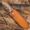 United Cutlery Rambo Last Blood Heartstopper Knife And Leather Sheath - Officially Authorized By Stallone, 7Cr17 Stainless Steel Blade, Micarta Handle, For Movie Memorabilia Collectors view 4