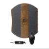 The Skill Board Mini - Wooden Balance Board - Travel-Size Balance Trainer for All Sports, Gym, Standing Desk - Incl. Fitness Ball, Ball Pump, Grip Tape view 1