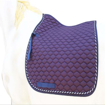 Challeger Horse Saddle Pad English Quilted Contoured All-Purpose Trail Violet 72TS09VT