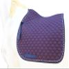 Challeger Horse Saddle Pad English Quilted Contoured All-Purpose Trail Violet 72TS09VT view 1