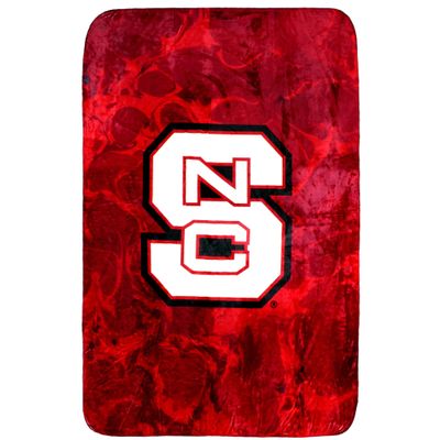 College Covers Everything Comfy NC State Wolfpack Color Swept Soft Throw Blanket, 30" x 40"