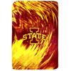 College Covers Everything Comfy Iowa State Cyclones Color Swept Soft Throw Blanket, 30" x 40" view 1