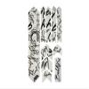 All Mountain Style Bike Frame Protector Extra - Universal Fit, 10-Piece Set for Down Tube, Chainstay, Cable Wear, High-Impact Honeycomb PVC view 2