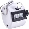 Hand Tally Counter 4 Digit Number Dual Clicker Golf Handy Convenient (White) view 1