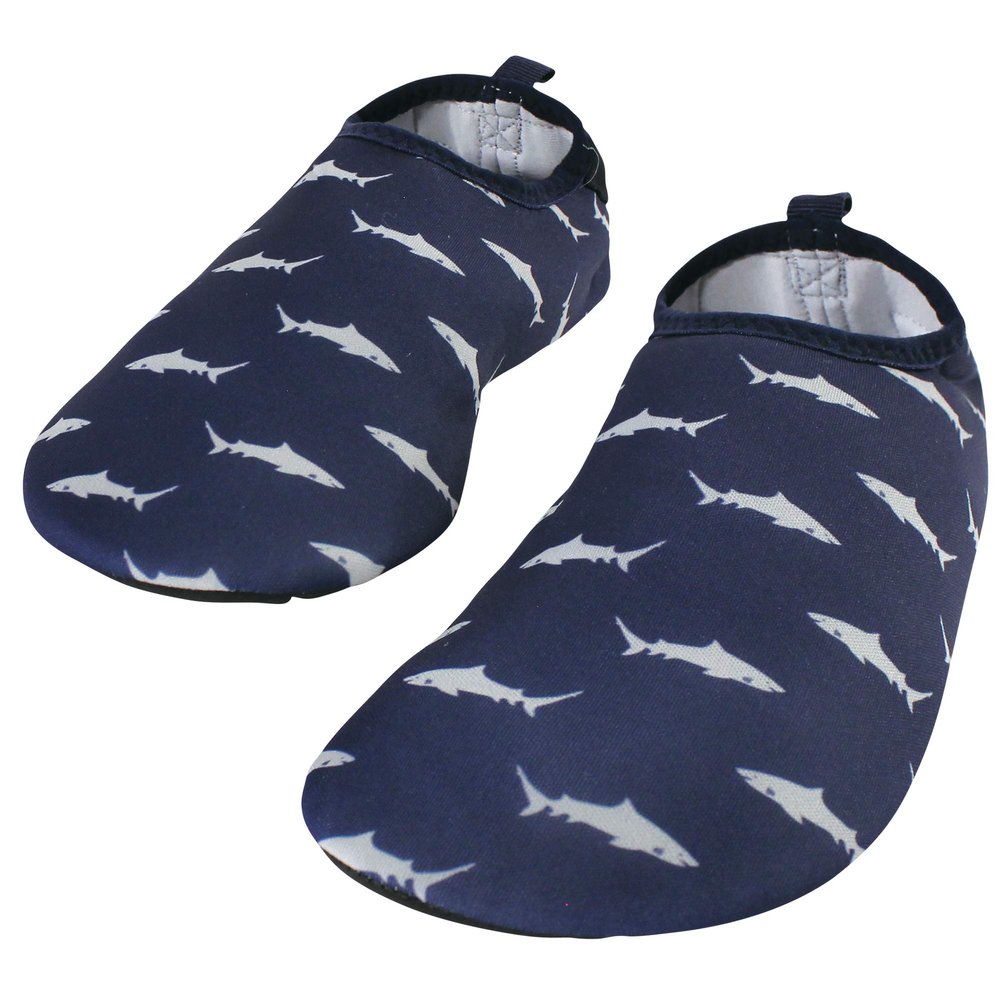 Hudson Baby Unisex-Child Water Shoes for Sports, Yoga, Beach and Outdoors, Kids and Adult-Shark, 42-43/9-Womens/8-Mens