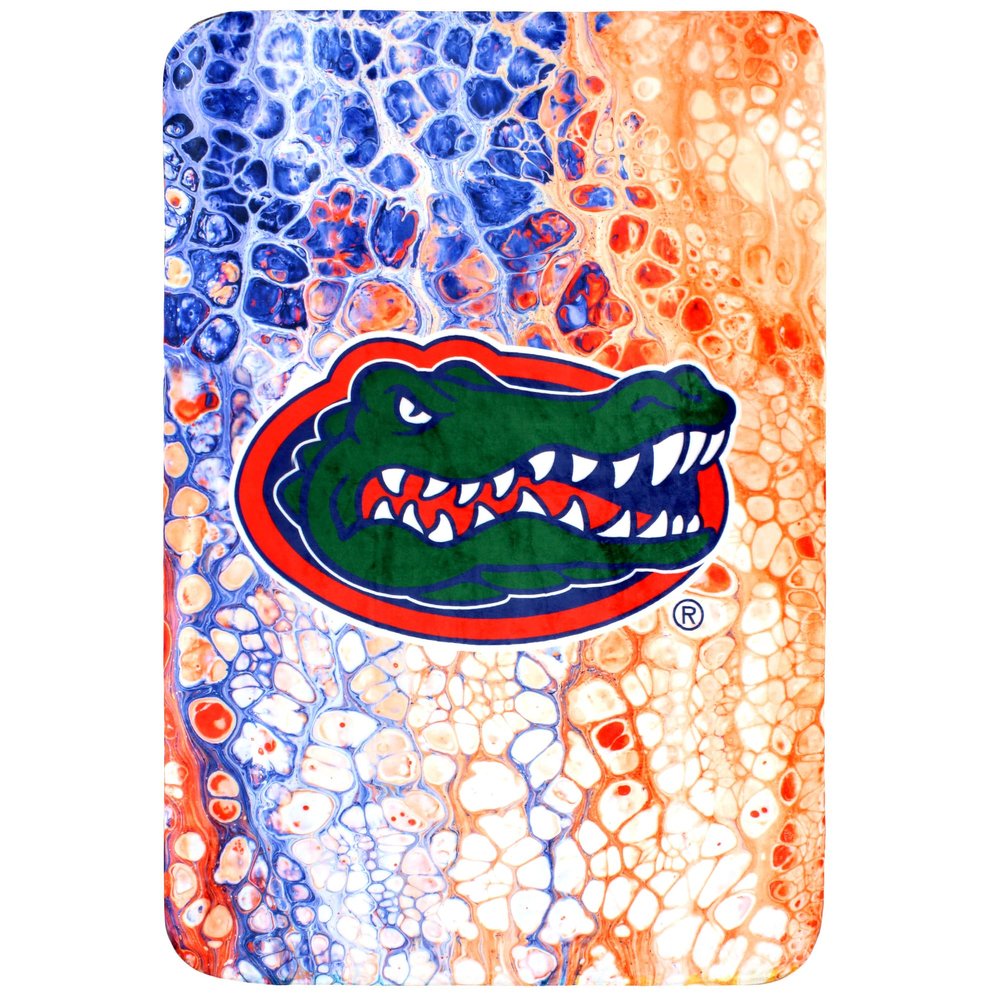 College Covers Everything Comfy Florida Gators Color Swept Soft Throw Blanket, 42" x 60"