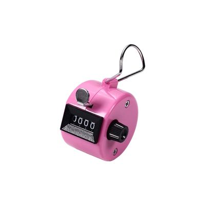 White Deer 12 pcs Hand Tally Counter 4 Digit Number Dual Clicker Golf Handy Convenient (12 pcs)