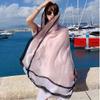 YXCKG Summer Beach Pareo,Beach Cover Ups for Women Beachwear, Bikini Cover Ups Wrap Skirt, Sarong Swimsuit Cover Ups for Women, Pashmina Scarfs for Women-Peacock Feather (Color : F) view 2