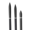 SHARROW Archery 12 pcs Arrow Tips Practice Field Tips 100/125/150/200/250/300/350 Grain Bullet Points Screw-in Broadheads for Compound Recurve Bow Hunting Accessory (Black, 300 Grain) view 3