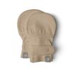 goumikids Scratch Free Baby Mittens Organic Soft Stay On Unisex Mittens Stops Scratches (Sandstone 3-6M) view 1