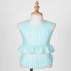 Yeahdor Baby Girls Two Piece Swimsuit Striped Ruffles Tank Top with Bottoms Beach Bathing Suit Mint Green 6 view 3