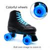 Nezylaf Light Up Roller Skate Wheels 8 Pack, 78A Hardness LED Skateboard Wheels with Premium ABEC-9 Bearings, Illuminating Roller Skate Accessories for Outdoor Indoor Quad Skates view 3