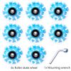 Nezylaf Light Up Roller Skate Wheels 8 Pack, 78A Hardness LED Skateboard Wheels with Premium ABEC-9 Bearings, Illuminating Roller Skate Accessories for Outdoor Indoor Quad Skates view 4