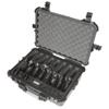Case Club 8 Pistol and 20 Magazine Pre-Cut Heavy Duty Waterproof Case with Included Silica Gel Canister to Help Prevent Gun Rust view 4