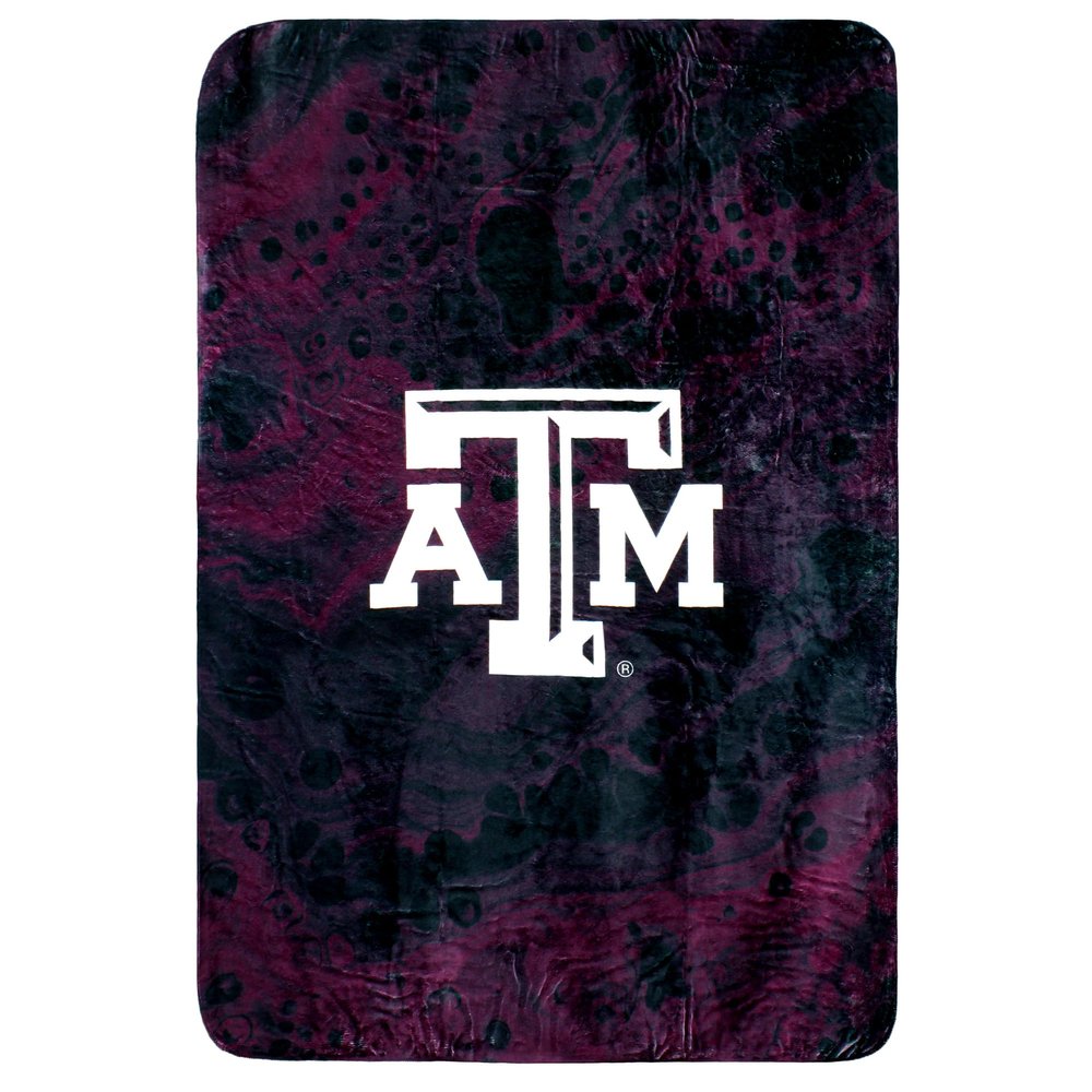College Covers Everything Comfy Texas A&M Aggies Color Swept Soft Throw Blanket, 42" x 60"