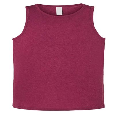JC DISTRO Mens Hipster Hip Hop Basic Tank Top Soft Premium Cotton Jersey Shirts BurgundyHeather Medium