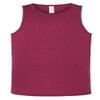 JC DISTRO Mens Hipster Hip Hop Basic Tank Top Soft Premium Cotton Jersey Shirts BurgundyHeather Medium view 1