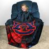 College Covers Everything Comfy Auburn Tigers Color Swept Soft Throw Blanket, 42" x 60" view 3