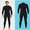 Men Fullbody UV Protection Front Zip Surfing 3mm Neoprene Cuba Warm Wetsuit for Men Diving Snorkeling Swimming Surfing Canoeing in Cold Water XXXL view 4