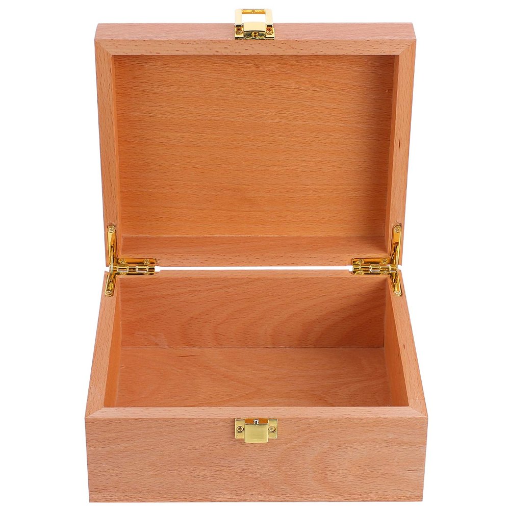 Cabilock 1pc Wooden Jewelry Storage Box High-grade Elegant Packing Container for and Accessories for Weddings and Special Occasions