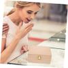Cabilock 1pc Wooden Jewelry Storage Box High-grade Elegant Packing Container for and Accessories for Weddings and Special Occasions view 4