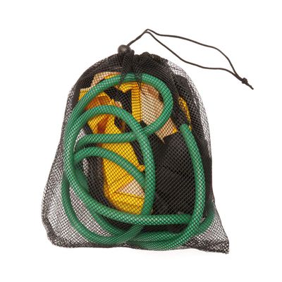 Vosarea Swim Resistance Training Belt Set with Drag Parachute for Adults and Boy Girl Elastic Resistance Band for Enhanced Swimming Performance for Strength Workouts Green