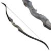 AMEYXGS 60 Archery Takedown Recurve Bow 25-60lbs Bow and Arrow Set Hunting Bow Longbow Target Practice Right Handed (Bow, 40lbs) view 1
