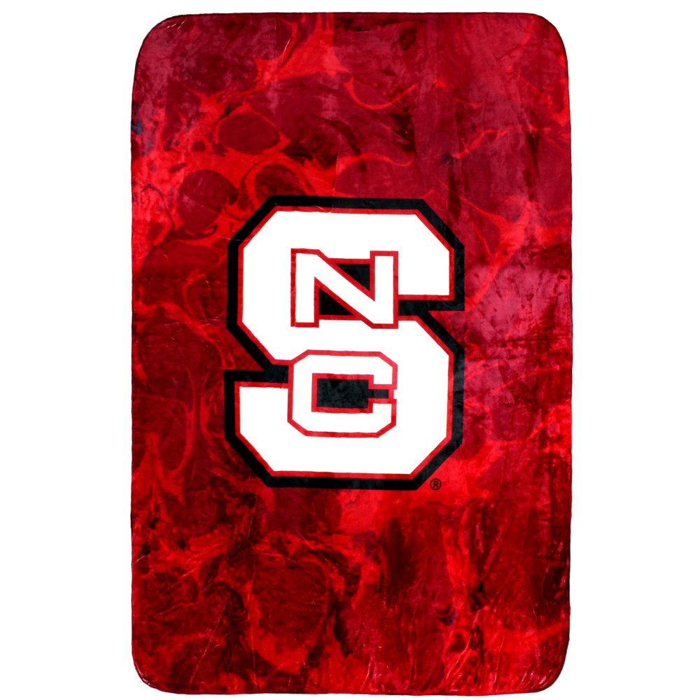 College Covers Everything Comfy NC State Wolfpack Color Swept Soft Throw Blanket, 42" x 60"