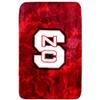 College Covers Everything Comfy NC State Wolfpack Color Swept Soft Throw Blanket, 42" x 60" view 1