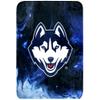 College Covers Everything Comfy UConn Huskies Color Swept Soft Throw Blanket, 42" x 60" view 1