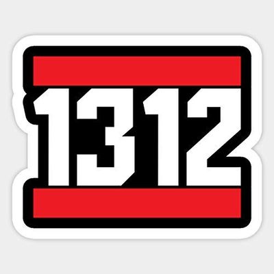 1312 Ultras Sticker - Sticker Graphic - Waterproof - Fade Resistant Die Cut
